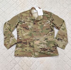 US Army Jacket Mens M Green Camo Multicam Combat Uniform Military Tactical NEW